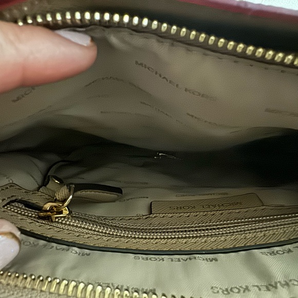 Michael Kors Pebbled Leather Satchel - Picture 10 of 13